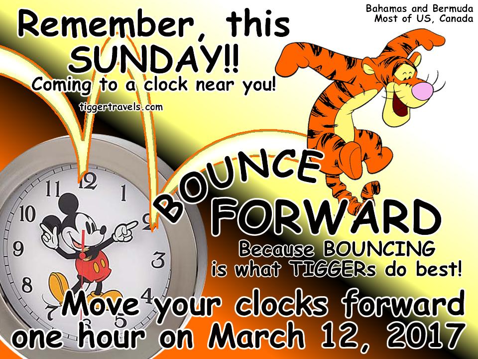 Click to enlarge image  - Time to Change your Clocks for Bahamas, Bermuda and most of United States and Canada! - Daylight Saving Time (DST) begins March 12, 2017. #DaylightSavingTime #DST