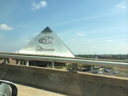 Click to enlarge image The Pyramid as seen from the Interstate access ramp - Bass Pro Shops at The Pyramid - Memphis, Tennessee MUST SEE!!