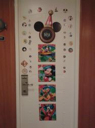 Click to enlarge image  - Disney Cruise Stateroom Cabin Door Decorations - 