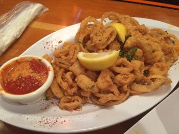 Click to enlarge image Calamari - Florida's Seafood Bar & Grill, Cocoa Beach, Florida - Great fresh fried seafood