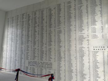 Click to enlarge image Wall of Names - World War II Valor in the Pacific Monument (1 of 2) - Pearl Harbor, Hawaii #PearlHarbor #Hawaii
