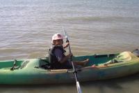 Click to enlarge image  - Kayaking - West Kistler took us all out on the water